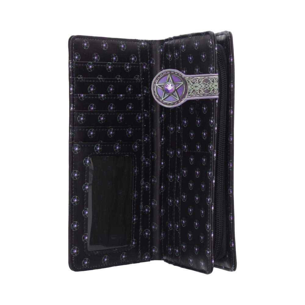 Lisa Parker The Charmed One Pentagram Cat Embossed Purse LP 18.5cm