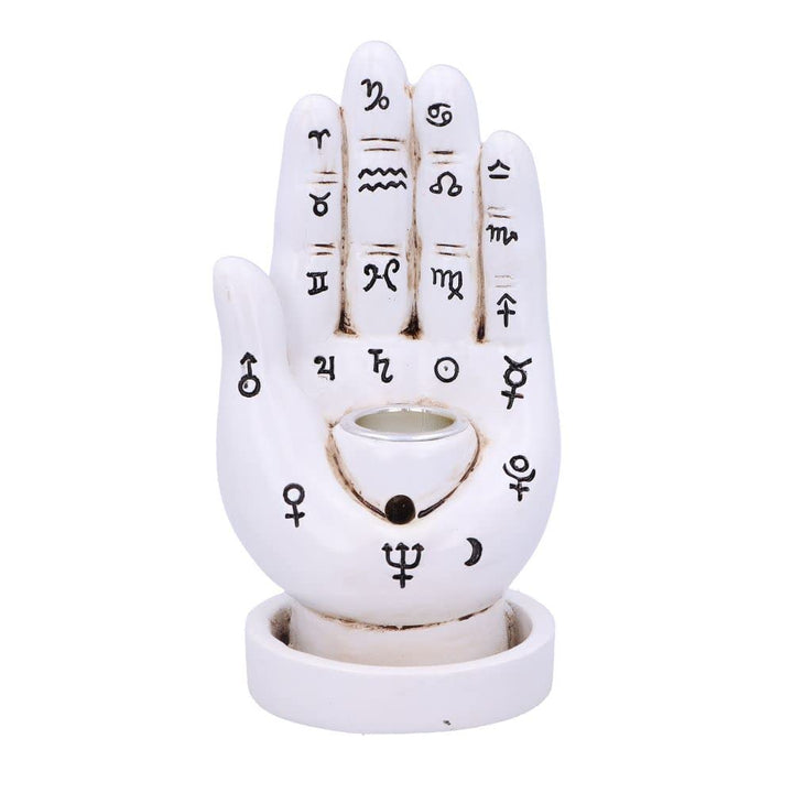 Hand Back Flow Burner White 12cm Palmistry Backflow Incense