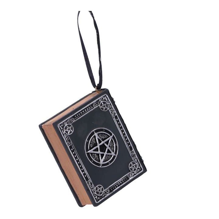 Black Book of Shadows Hanging Ornament 7.2cm