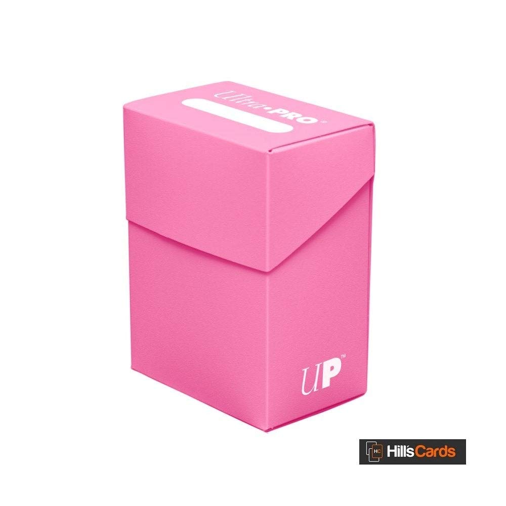 Ultra Pro Deck Box Solid (Bright Pink) 3