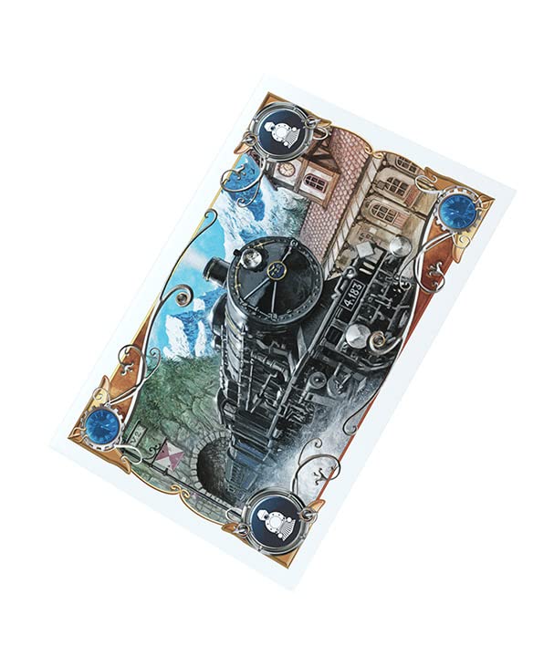 Ticket to Ride Europe Official Art Sleeves All-in-One Pack of Card Sleeves