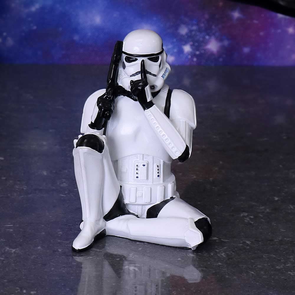 The Original Stormtrooper Three Wise SciFi Speak No Evil 10cm