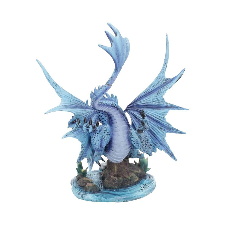Adult Water Dragon Figurine By Anne Stokes 31cm