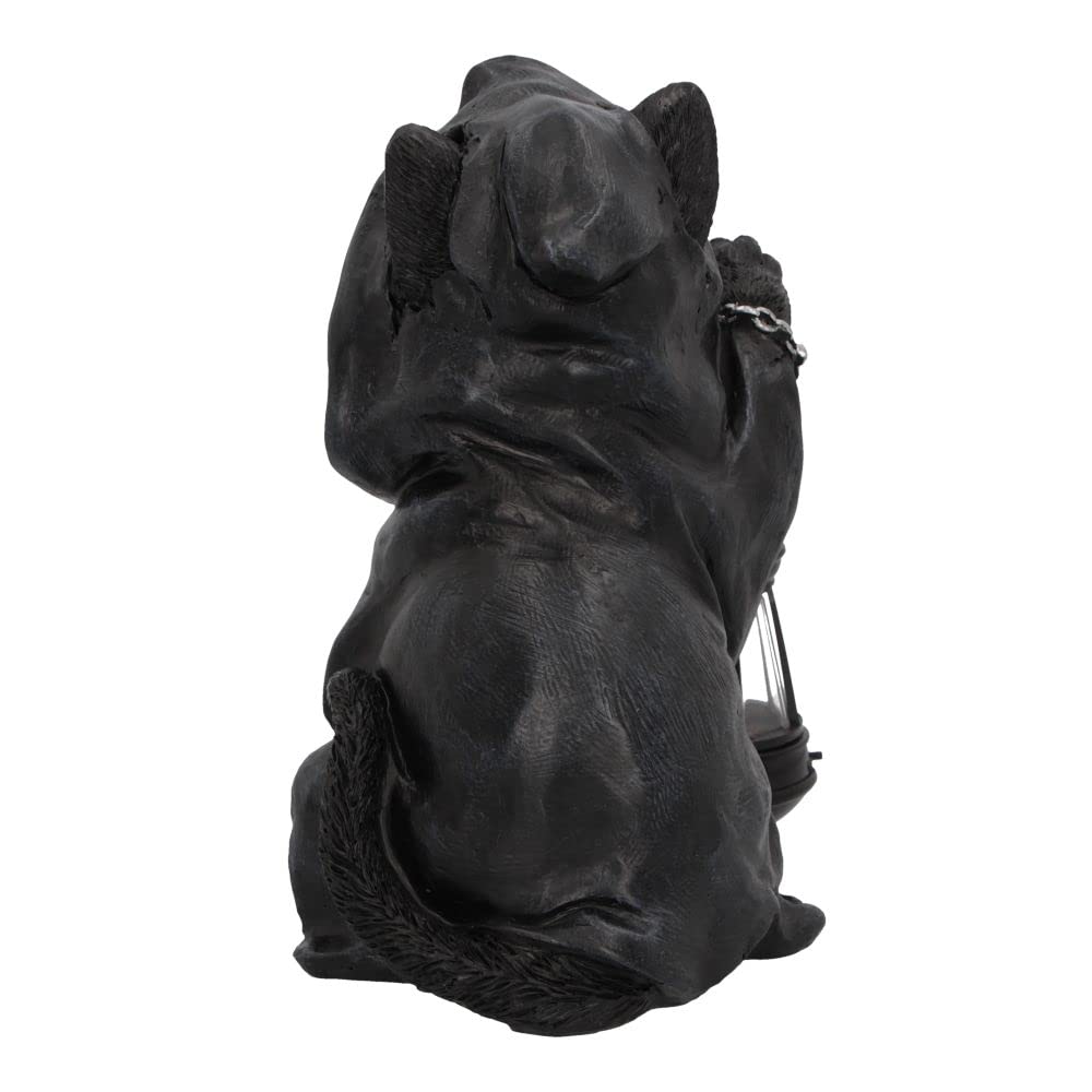 Reapers Feline Lantern Grim Reaper Cat Figurine 18.5cm