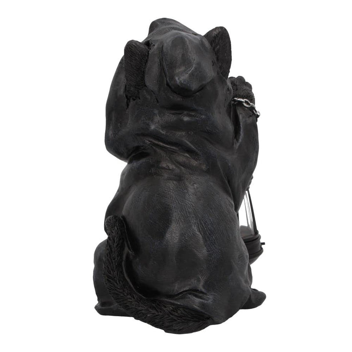 Reapers Feline Lantern Grim Reaper Cat Figurine 18.5cm