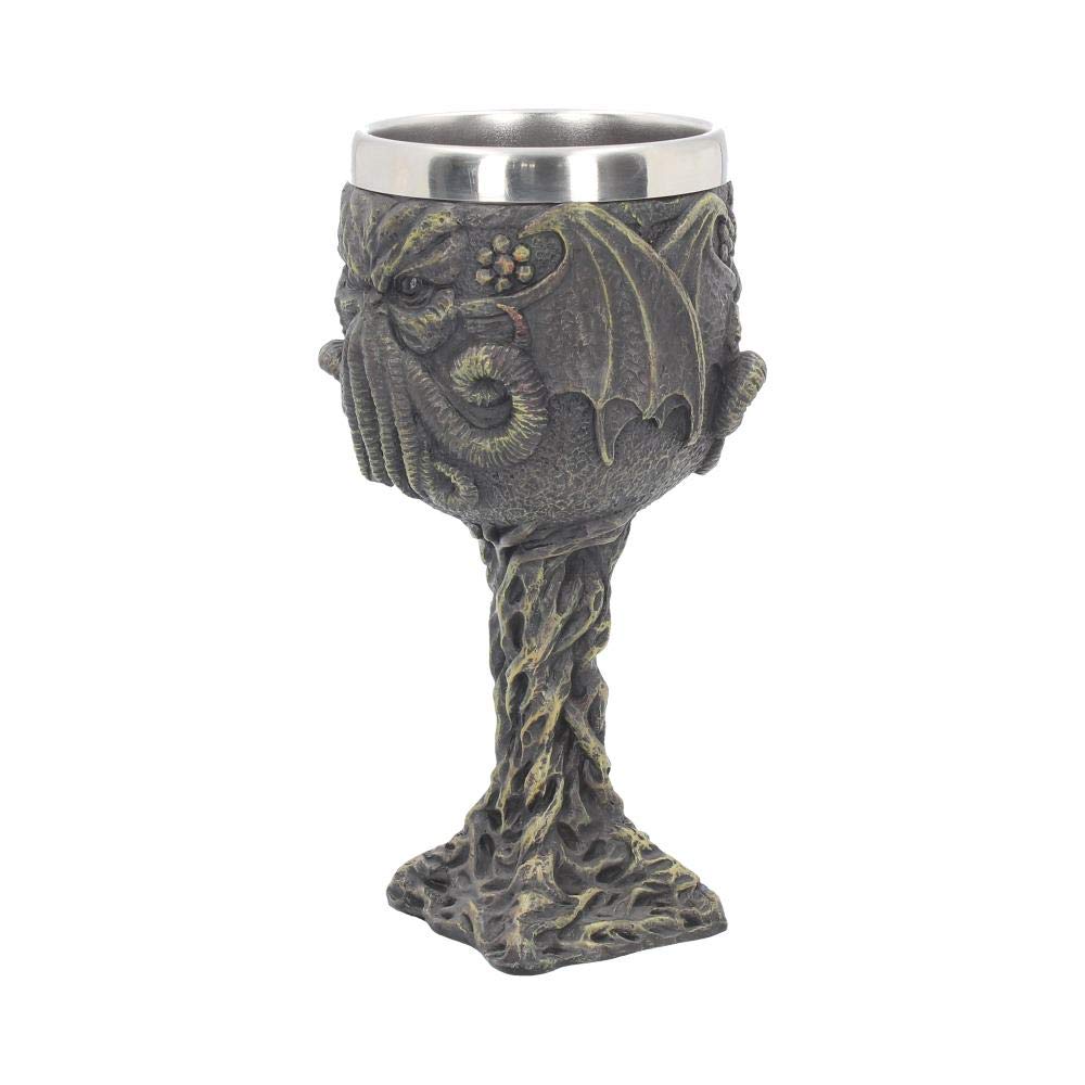Cthulhus Thirst Goblet Lovecraft Octopus Monster Wine Glass 17cm