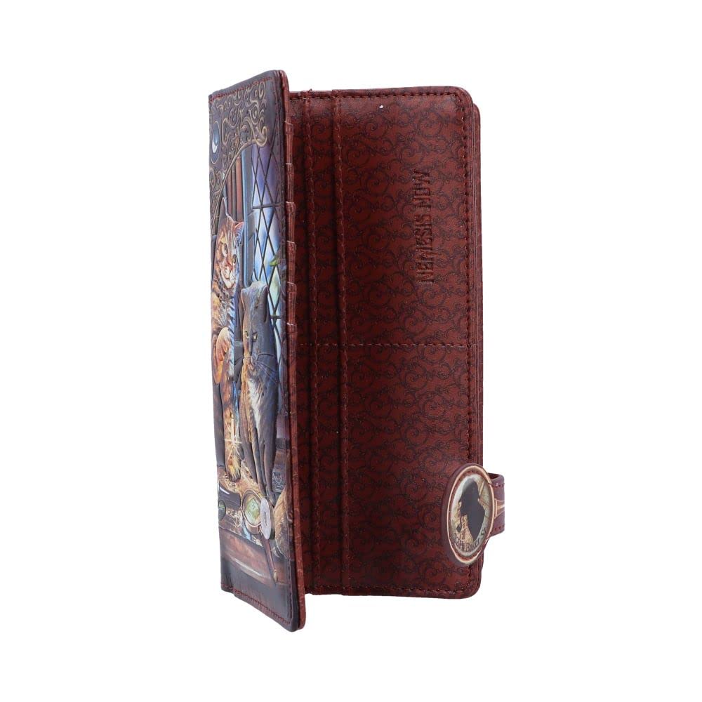 Purrlock Holmes Embossed Purse 18.5cm