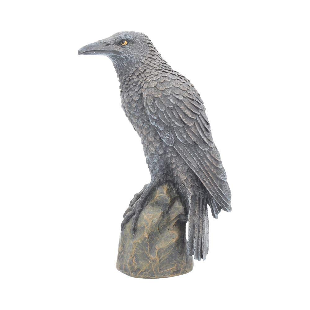 Ravens Rest Figurine Gothic Bird Ornament 16cm