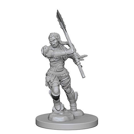 Pathfinder Battles Deep Cuts: Half-Orc Female Barbarian 2