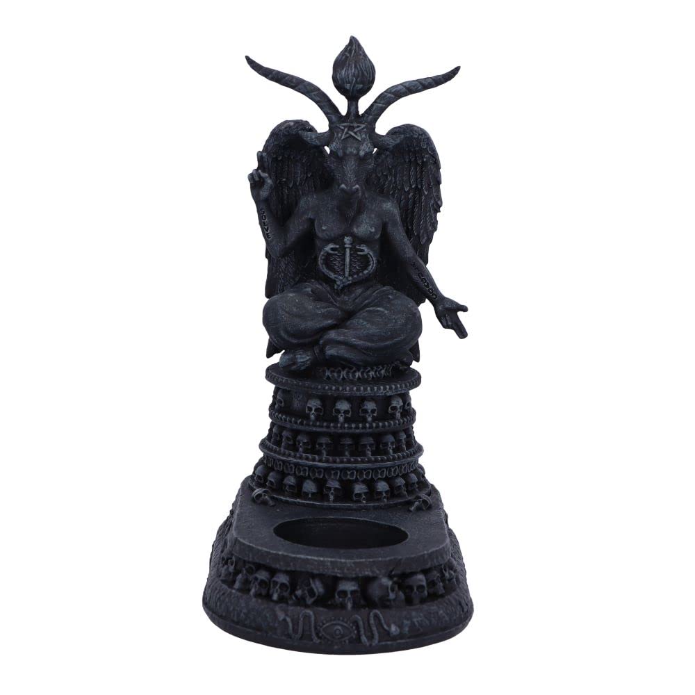 Exclusive Baphomets Devotion Tea Light Holder 17cm