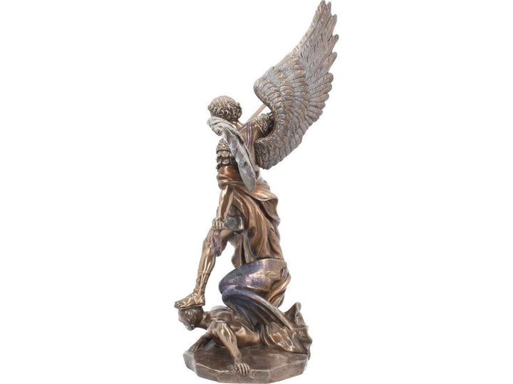 Bronzed Archangel Michael The Religious Warrior 37cm