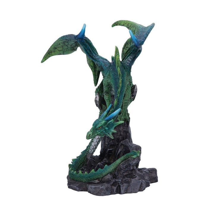 Clifftop Keeper Green Dragon Figurine 21cm