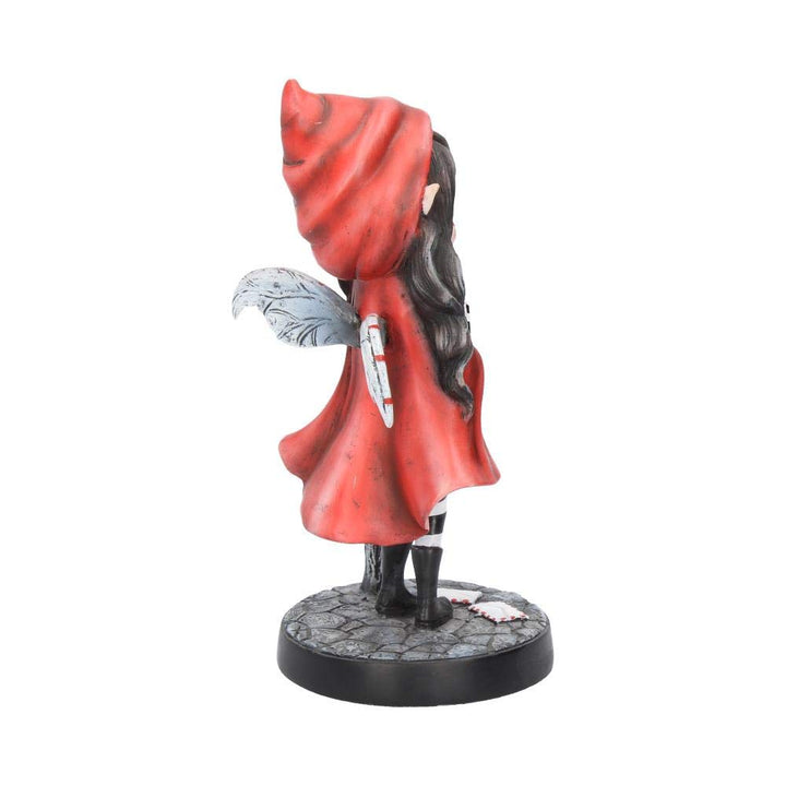 Missing You Red Hooded Fairy with Mailbox 17.5cm