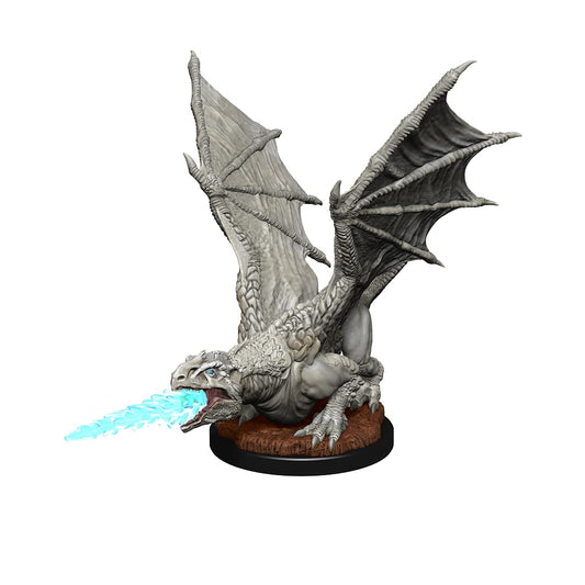White Dragon Wyrmling D and D Nolzurs Marvelous Unpainted Miniatures W19 Miniature Game by Wiz Kids 2