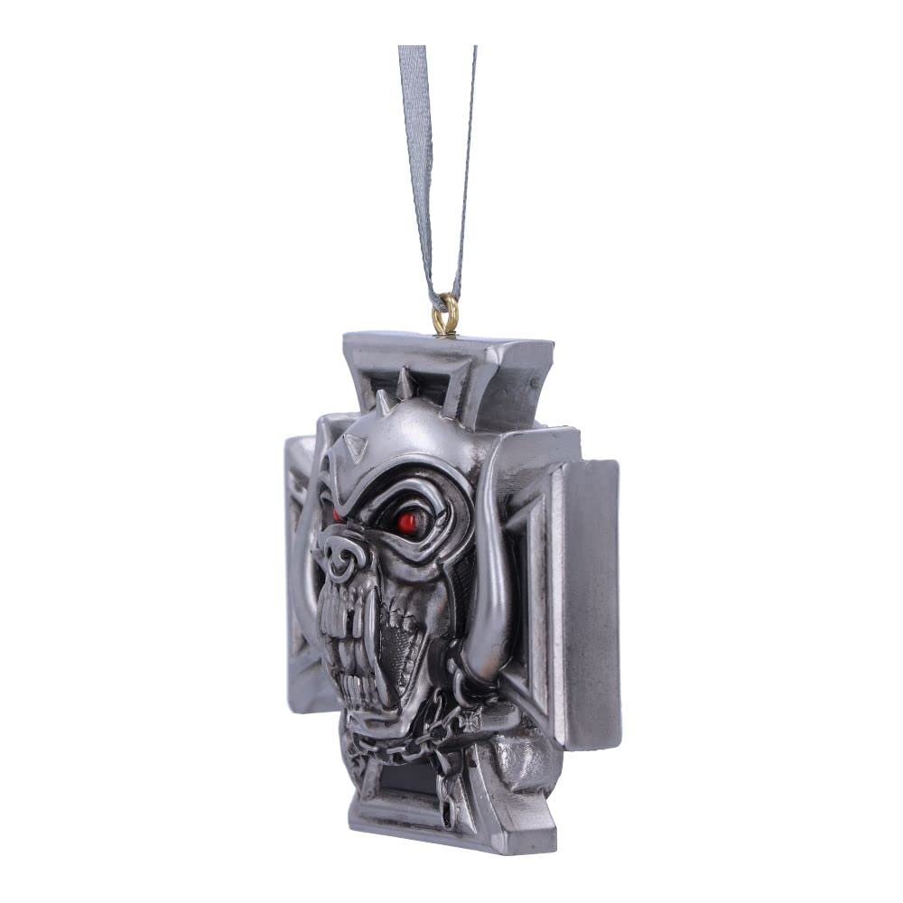 Motorhead Warpig Cross Hanging Ornament 6cm