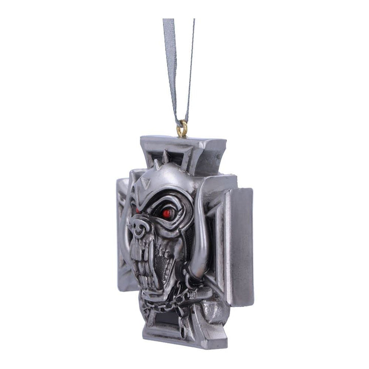 Motorhead Warpig Cross Hanging Ornament 6cm