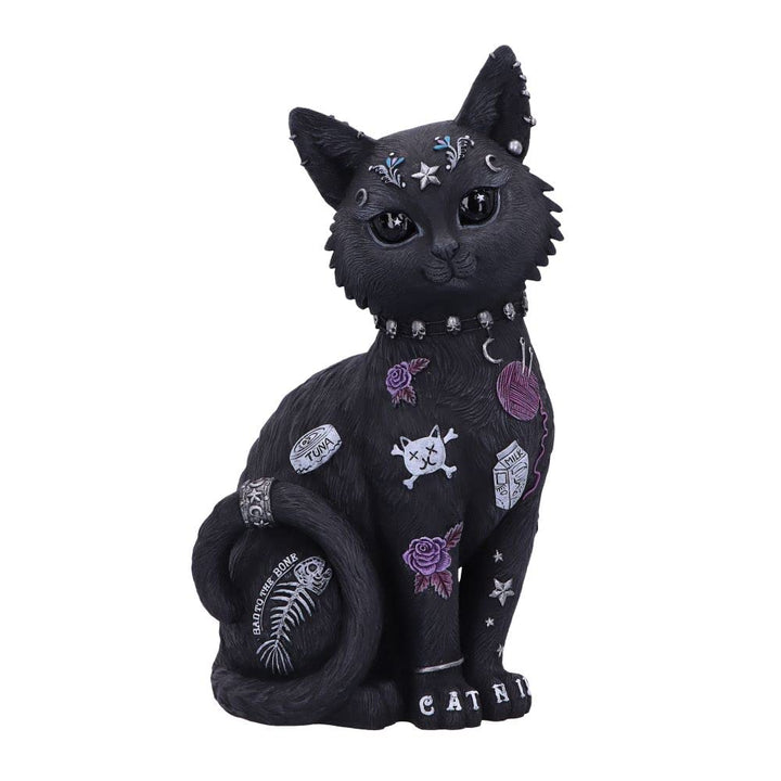 Bad to the Bone Cat Figurine 22cm