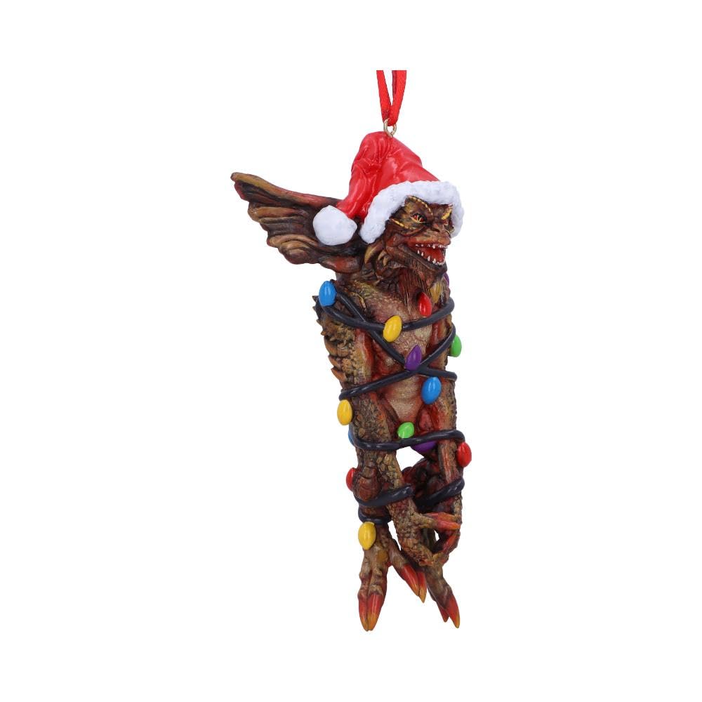 Gremlins Mowhawk in Fairy Lights Hanging Festive Decorative Ornament Mohawk