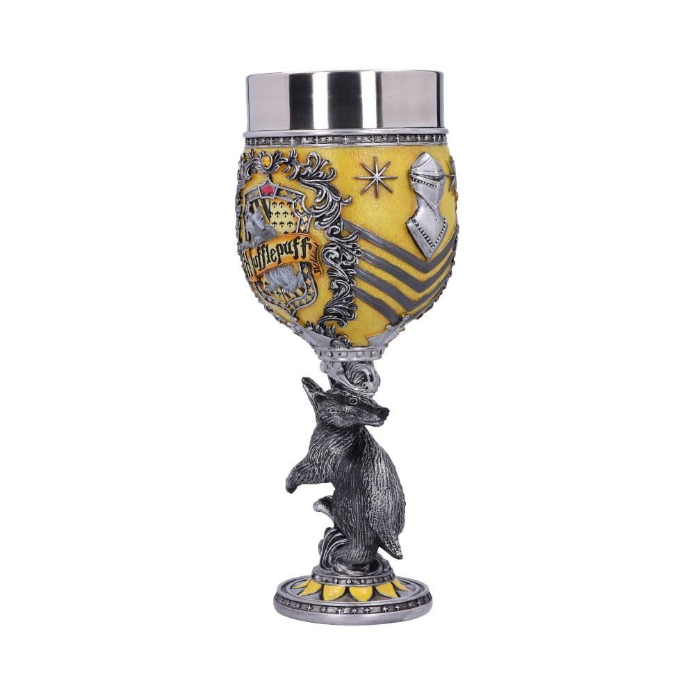 Harry Potter Hufflepuff Hogwarts House Collectible Goblet 19.5cm