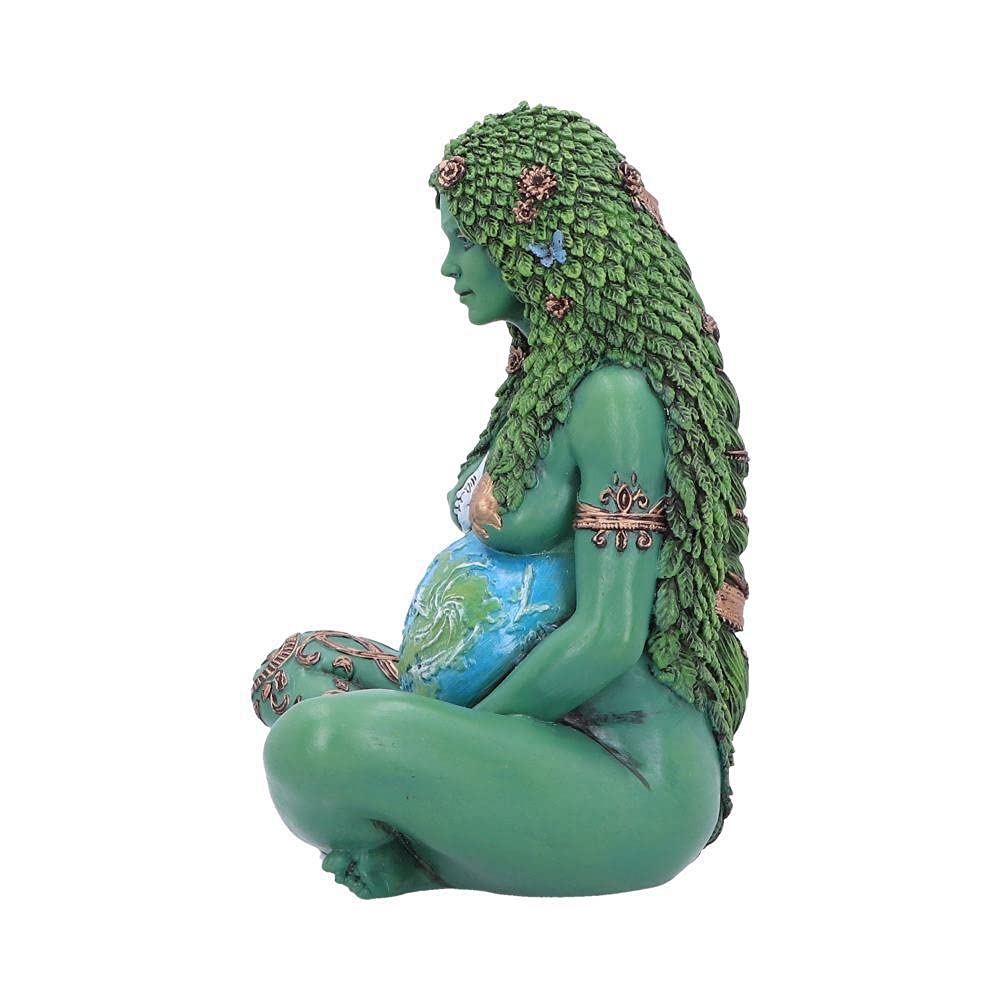 Small Ethereal Mother Earth Gaia Art Statue Painted Figurine 17.5cm