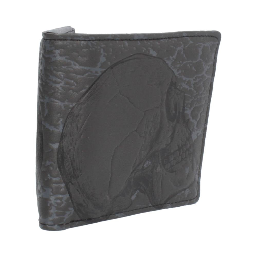 Memento Mori Skull Embossed Wallet