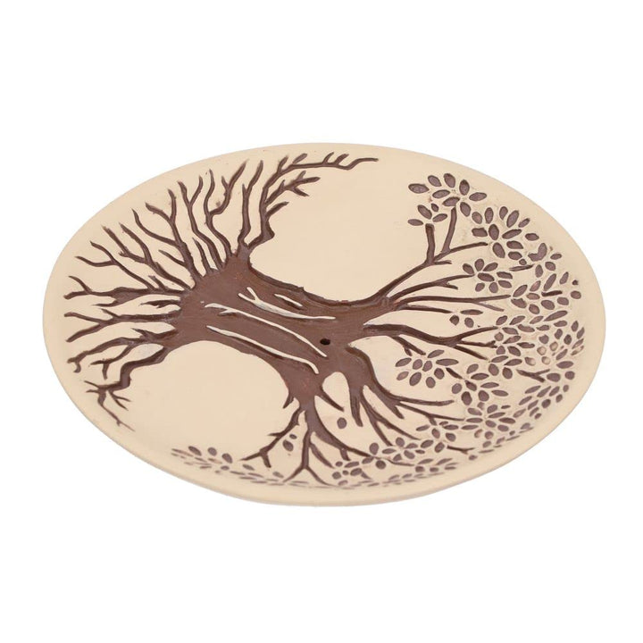 Set Of Four Sacred Tree Incense Burners 13cm Burner