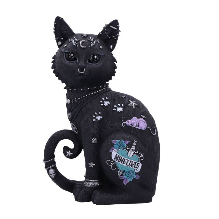 Nine Lives Cat Figurine 22cm