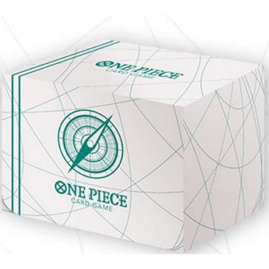 BANDAI | One Piece Card Game: Clear Card Case - Standard White | Accessory | Ages 6+ | 2 Players | 20-30 Minutes Playing Time 1