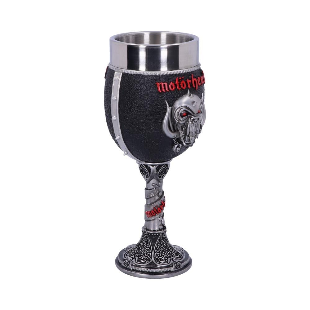 Motorhead Ace of Spades Warpig Snaggletooth Goblet 19.5cm Officially Licensed