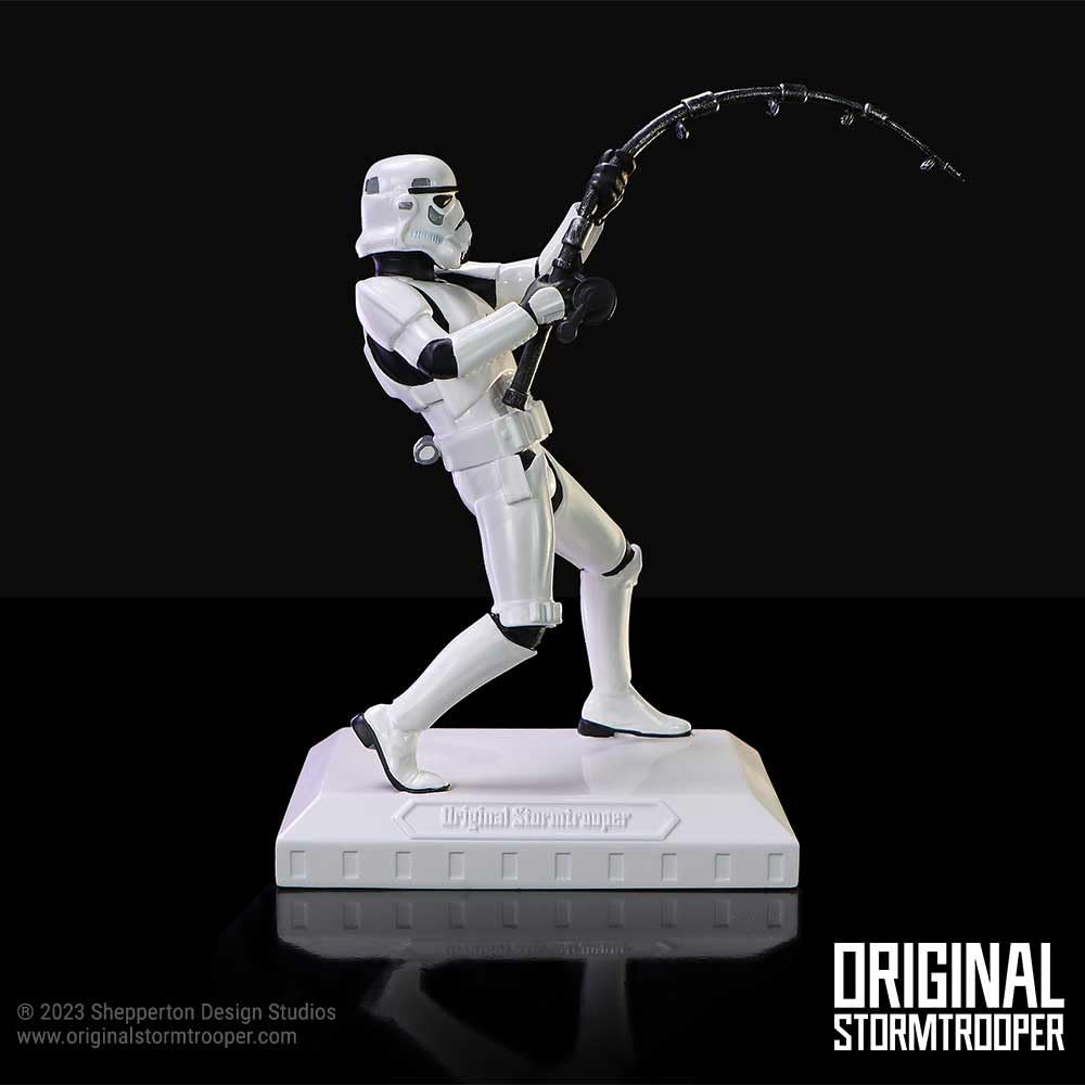 Original Stormtrooper What a Catch Fishing Figurine 16.5cm