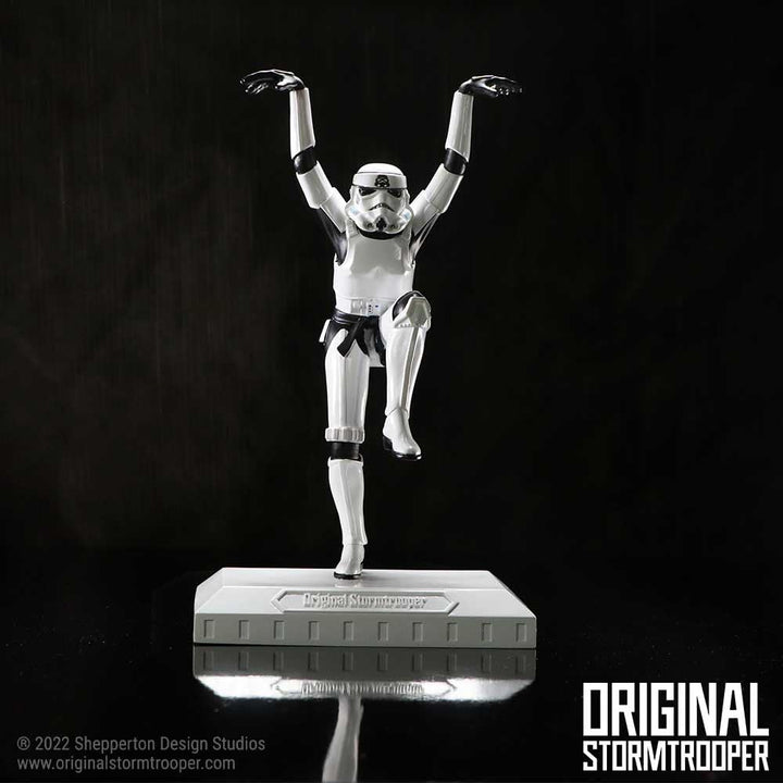 Stormtrooper Crane Kick Figurine 20.5cm Officially Licensed