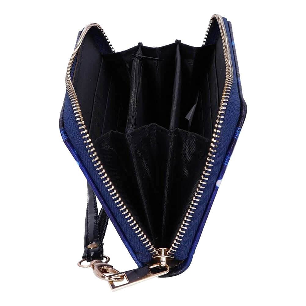 Elvis The King of Rock and Roll Blue Womens Purse 19cm