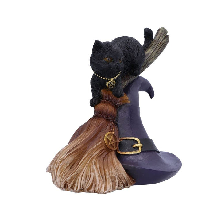 Bewitched Black Cat Ornament 13.3cm