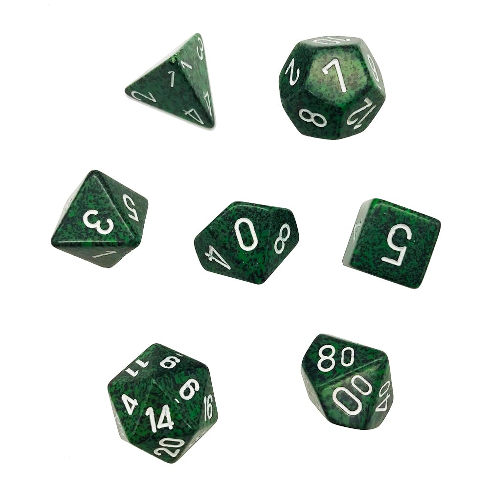 Chessex CHX25325 Dice - Speckled: 7Pc Recon 4