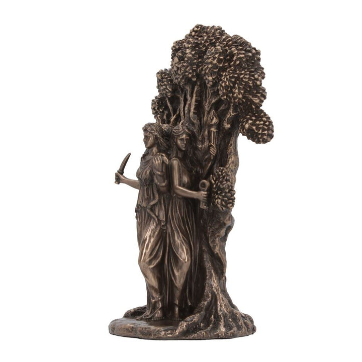 Triple Moon Goddess Hecate Bronze Figurine 18.5cm