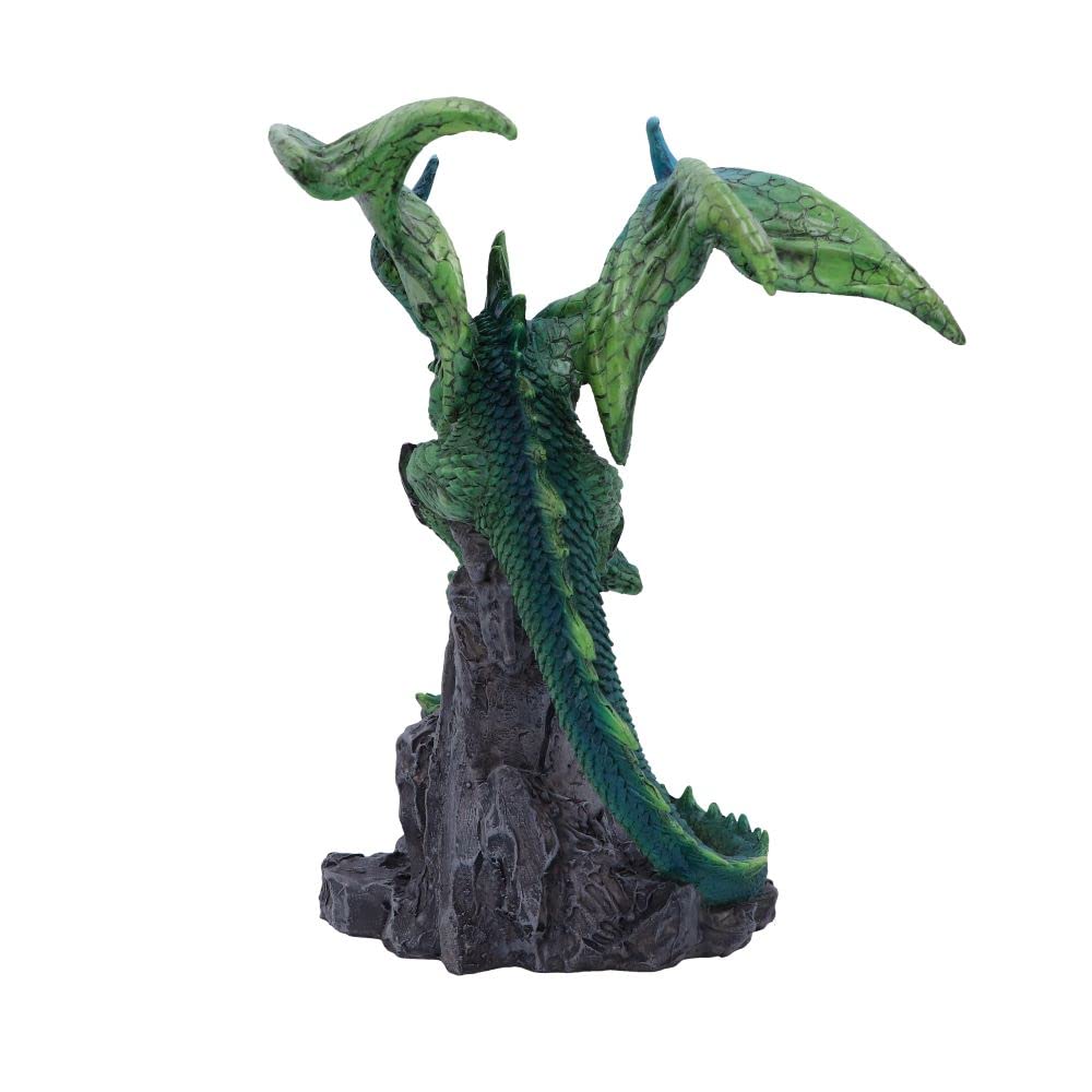 Clifftop Keeper Green Dragon Figurine 21cm