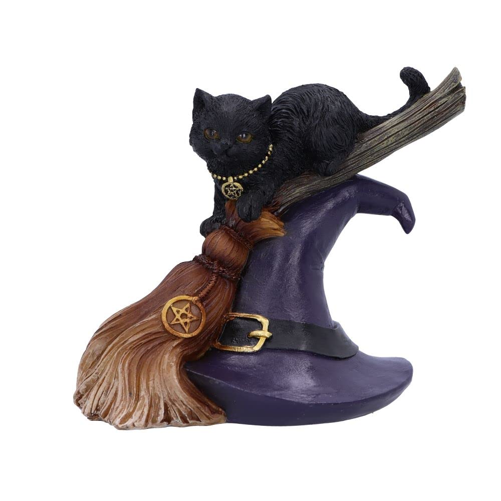 Bewitched Black Cat Ornament 13.3cm