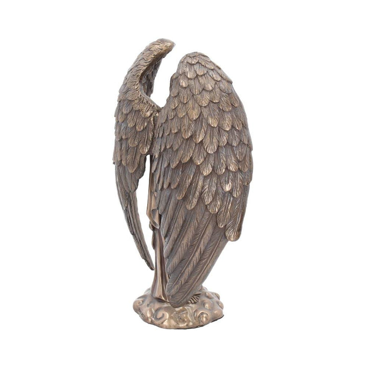 Bronzed Flower Of Life Metatron Archangel Figure 26cm