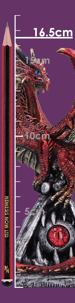 Guardians Gaze a The Fierce Flame Dragon Sentinel Figurine 16.5cm