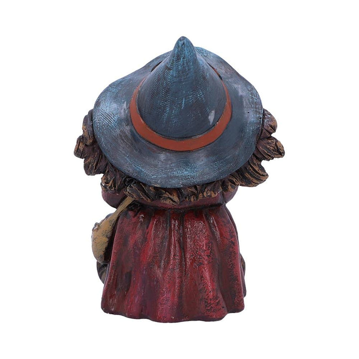 Toil Small Witch and Broomstick Figurine 9.7cm
