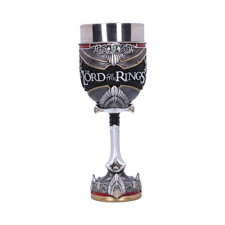 Lord of the Rings Aragorn Goblet 19.5cm Officially Licensed