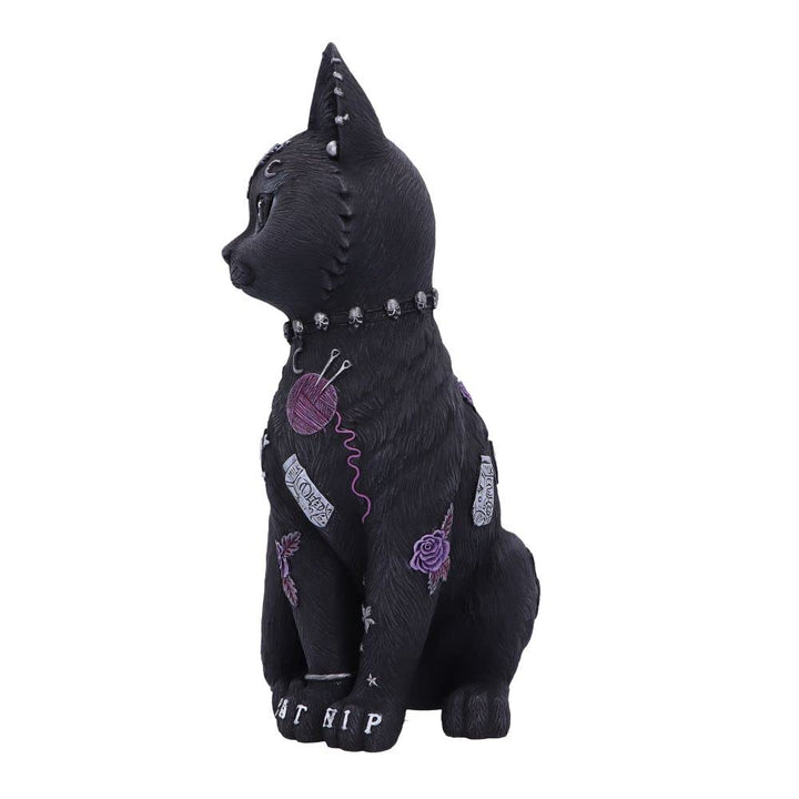 Bad to the Bone Cat Figurine 22cm