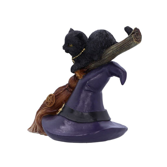 Bewitched Black Cat Ornament 13.3cm 2