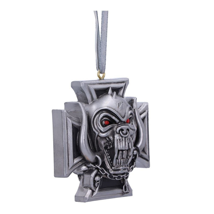 Motorhead Warpig Cross Hanging Ornament 6cm