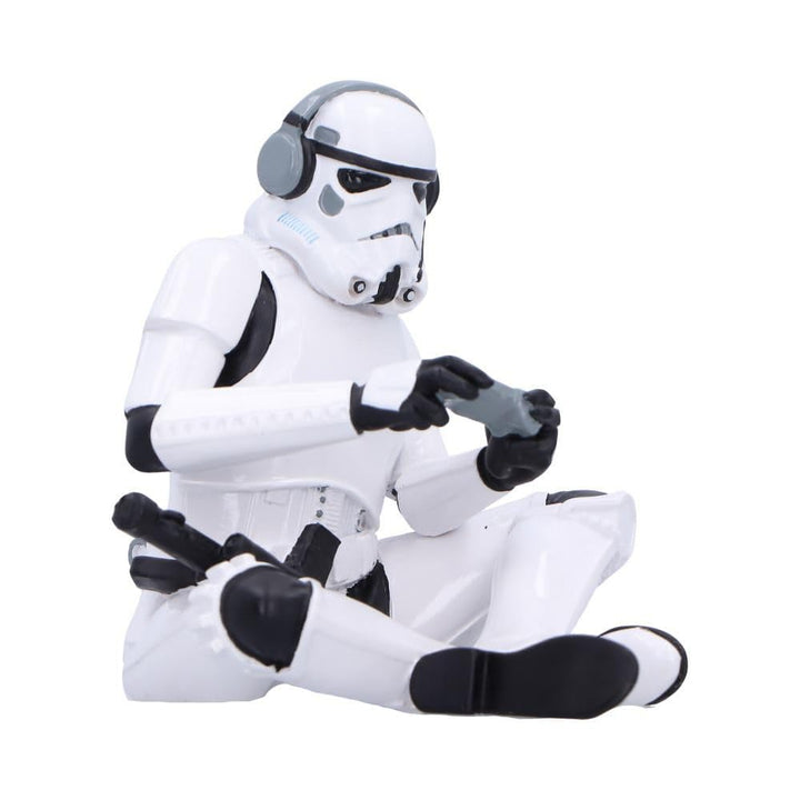 Original Stormtrooper Game On Gamer Figurine 9.5cm