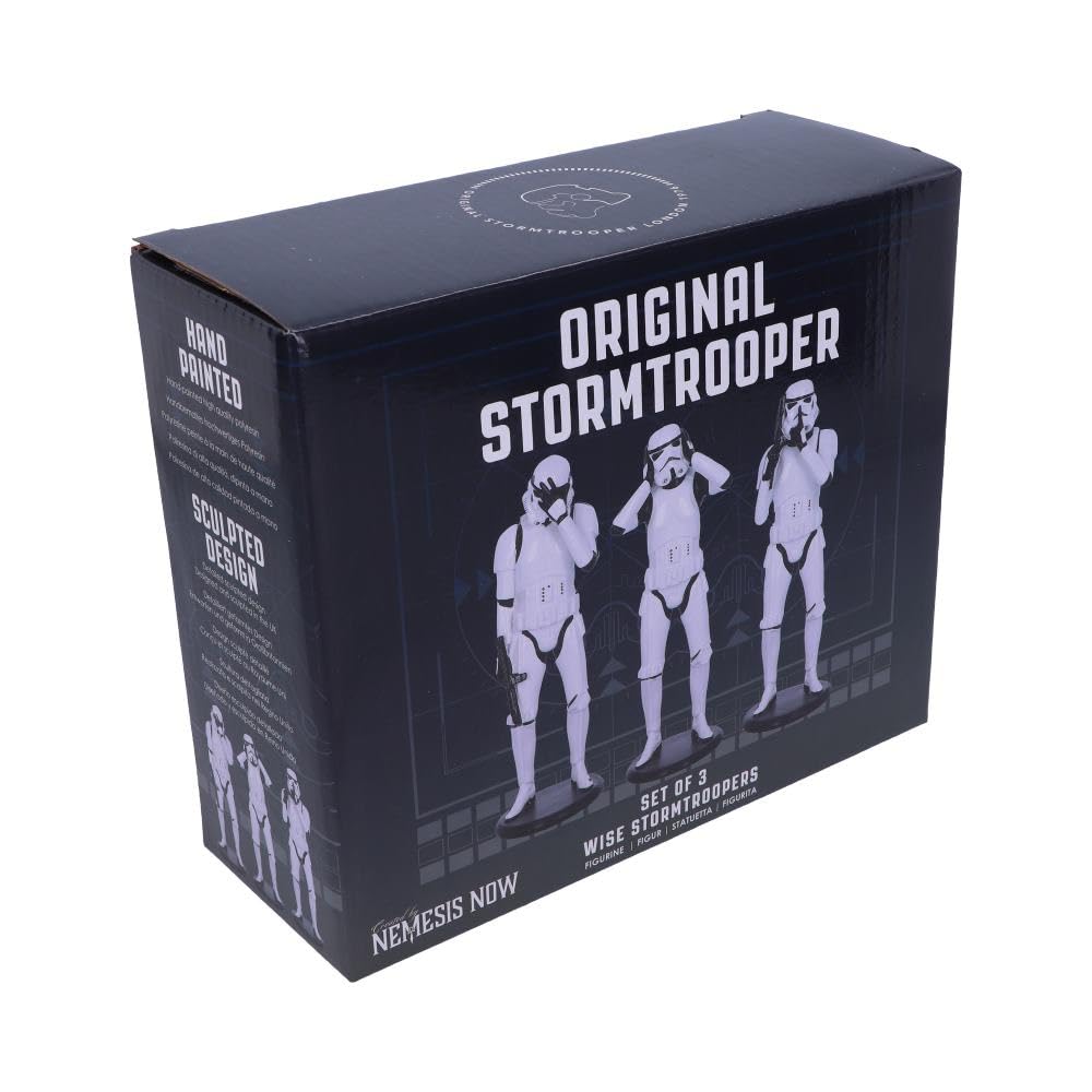 The Original Stormtrooper Three Wise SciFi Figurines 14cm