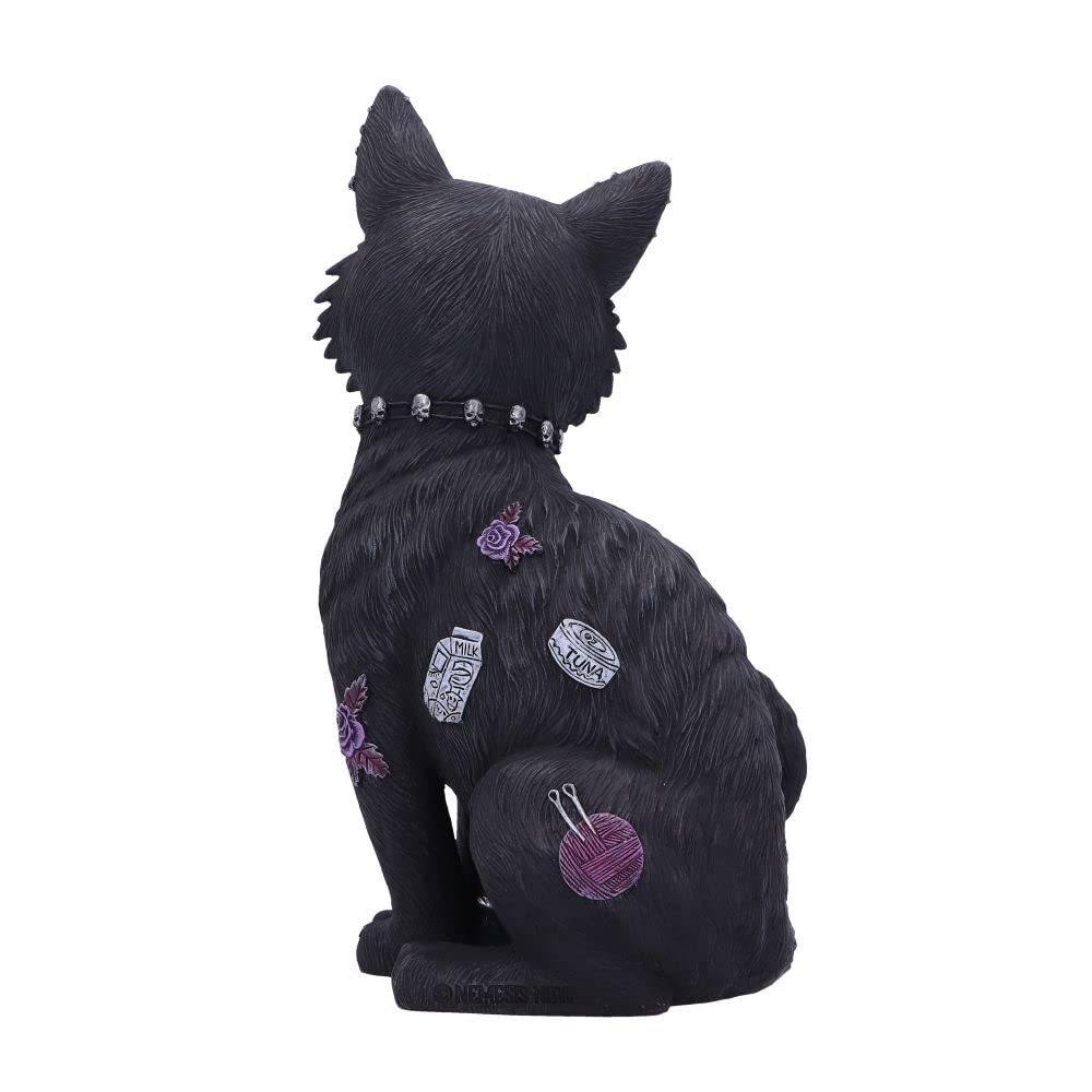 Bad to the Bone Cat Figurine 22cm