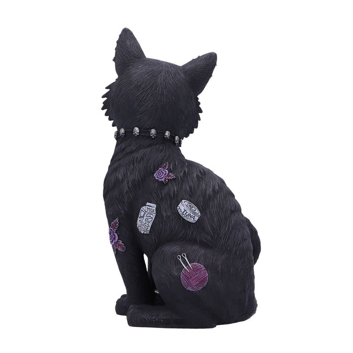 Bad to the Bone Cat Figurine 22cm