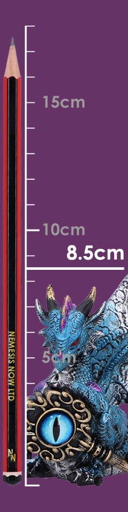 Keeper of the Key Blue a Majestic Dragon Figurine 9.5cm