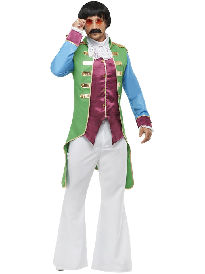 Party Jacket Blue Green and Purple Gold Trim
